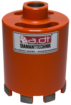 Diamant Dosenenker Dosenbohrer mit Absaugung Beton M16 SDS Adapter