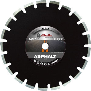 Diamantscheibe Diamanttrennscheibe Asphalt, Estrich & abrasive Materialien LAP