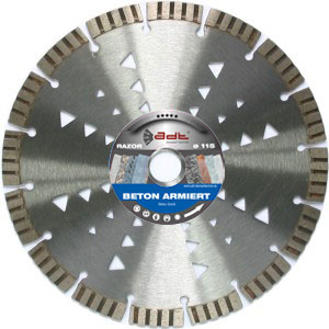 Hochwertige Diamanttrennscheibe Diamantscheibe für Beton und Granit Razor®