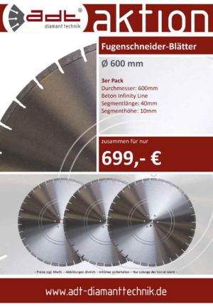 Premium-Fugenschneider-Blätter Sonderangebot
