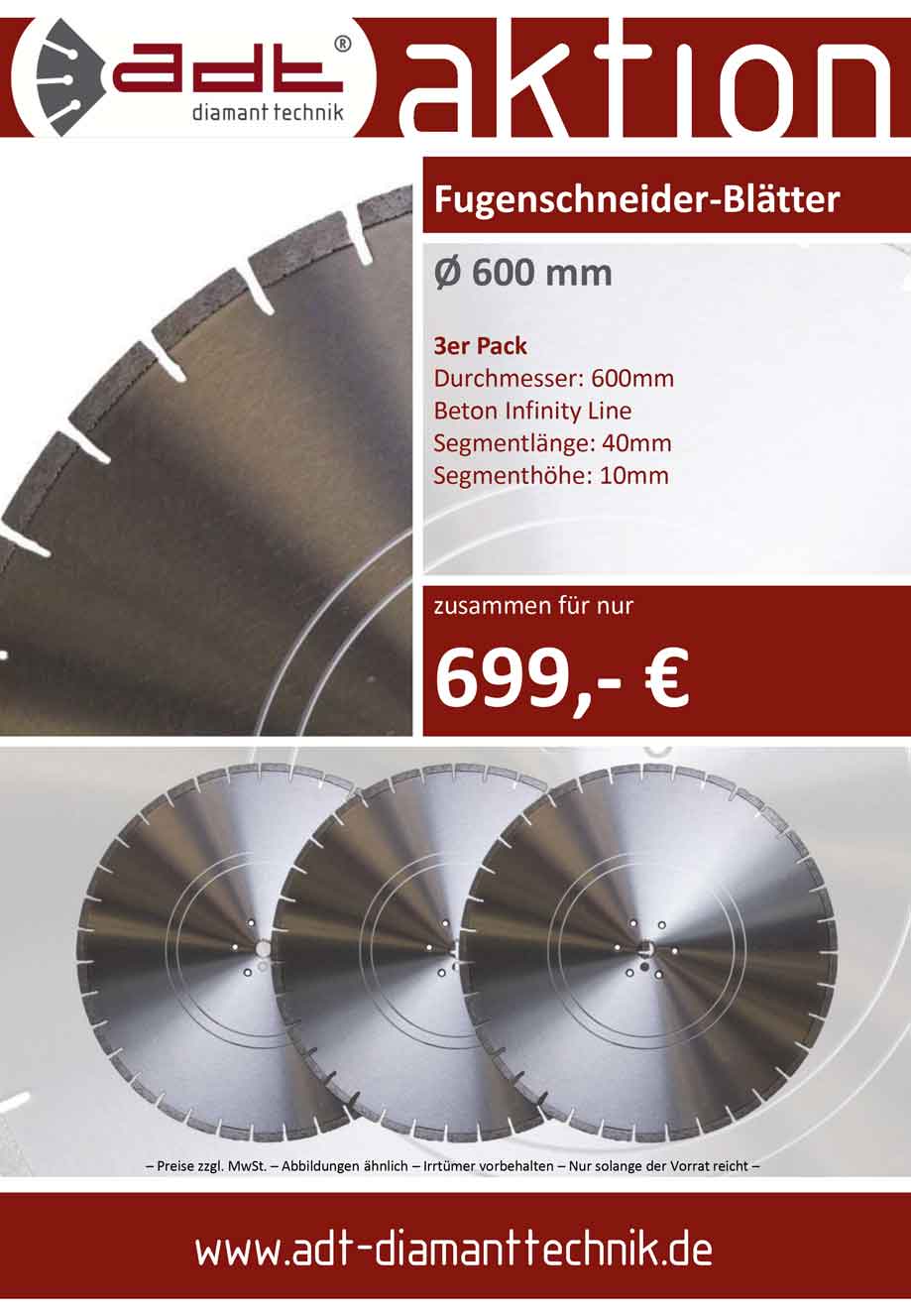 Premium-Fugenschneider-Blätter Sonderangebot