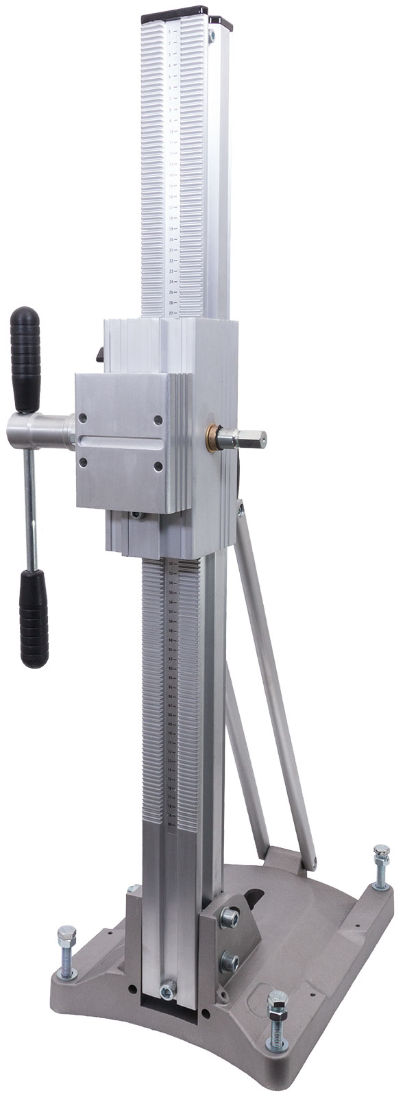Kernbohrständer Kernbohrstativ Bohrstativ 300 mm Bohrkronen Alu Leichtbau Vakuum Kombi Fuß